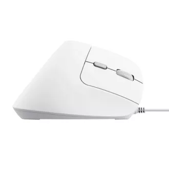 TRUST miš Bayo II Ergonomski vertikalni miš, USB, bijeli