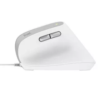 TRUST miš Bayo II Ergonomski vertikalni miš, USB, bijeli