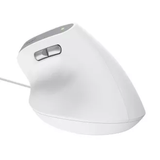 TRUST miš Bayo II Ergonomski vertikalni miš, USB, bijeli