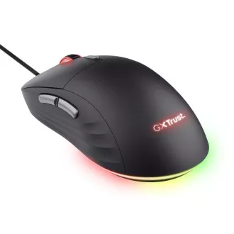 TRUST miš GXT925 Redex II Gaming Mouse, optički, RGB, crni