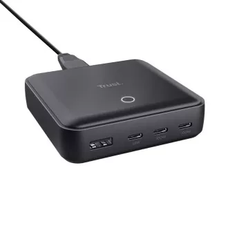 TRUST strujni adapter MAXO 100W, 3x USB-C, 1xUSB-A TRUST strujni adapter MAXO 100W, 3x USB-C, 1xUSB-A