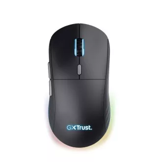 TRUST miš GXT926 Redex II Gaming miš, bežični, laserski, RGB, crni