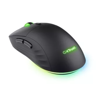 TRUST miš GXT927 Redex+ Gaming miš, bežični, optički, RGB, crni
