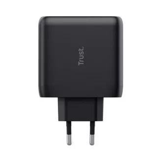 TRUST punjač MAXO 65W, 2x USB-C, crni