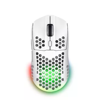 TRUST bežični miš GXT 929W Helox Lightweight, RGB, bijeli