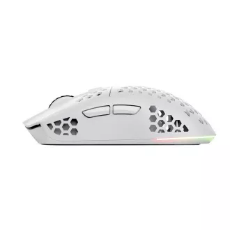 TRUST bežični miš GXT 929W Helox Lightweight, RGB, bijeli
