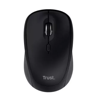 TRUST miš YVI+, bežični, eko, crni - bluetooth + wifi