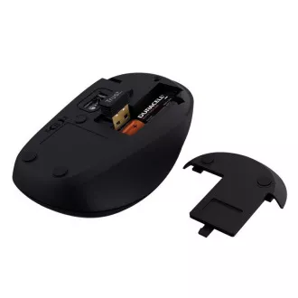 TRUST miš YVI+, bežični, eko, crni - bluetooth + wifi