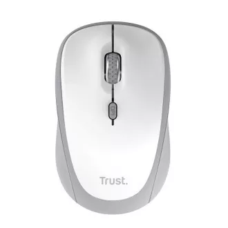 TRUST miš YVI+, bežični, eko, bijeli - bluetooth + wifi