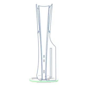 TRUST stalak za PS5 GXT 229, LED, USB-C, bijeli TRUST stalak za PS5 GXT 229, LED, USB-C, bijeli