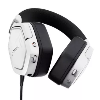 TRUST Gaming slušalice GXT 493W Carus, Bluetooth, 2.4GHz, bijele