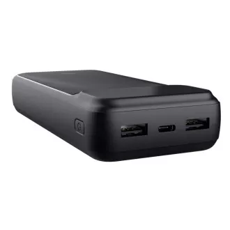 TRUST Powerbank Avala, 20000 mAh, 1xUSB-C + 2xUSB, crna