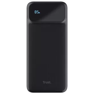 TRUST Powerbank Avala, 20000 mAh, 1xUSB-C + 2xUSB, crna
