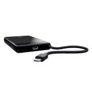 TRUST Powerbank Fiera, 10000 mAh, s kabelom, 2x USB-C, crna
