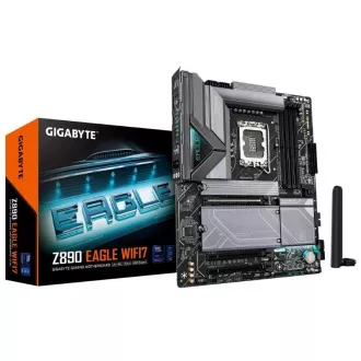 GIGABYTE matična ploča LGA1851 Z890 EAGLE WIFI7, Intel Z890, 4xDDR5, 1xDP, 1xUSB4, WiFi GIGABYTE matična ploča LGA1851 Z890 EAGLE WIFI7, Intel Z890, 4xDDR5, 1xDP, 1xUSB4, WiFi