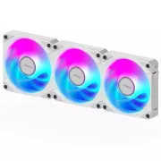 GIGABYTE AORUS EZ CHAIN FAN ICE ventilator od 3 komada, 3x120 mm, bijeli
