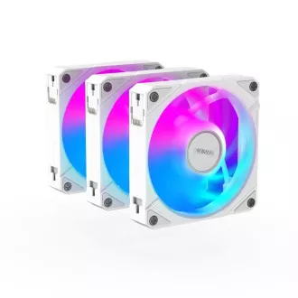 GIGABYTE AORUS EZ CHAIN FAN ICE ventilator od 3 komada, 3x120 mm, bijeli