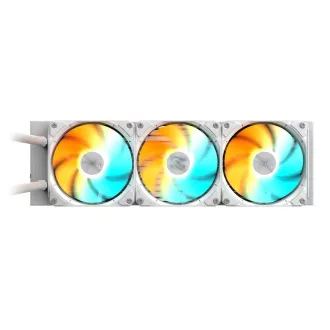 GIGABYTE GAMING 360 ICE hladnjak za vodu, 3x120mm, ARGB, LGA1851, AM5, bijela