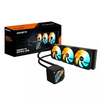 GIGABYTE vodeni hladnjak GAMING 360, 3x120mm, ARGB, LGA1851, AM5, crni GIGABYTE vodeni hladnjak GAMING 360, 3x120mm, ARGB, LGA1851, AM5, crni