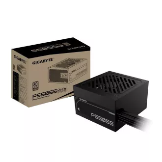 GIGABYTE napajanje P550SS, 550W, 80+ srebrno, 120mm, ATX 3.0, crno GIGABYTE napajanje P550SS, 550W, 80+ srebrno, 120mm, ATX 3.0, crno
