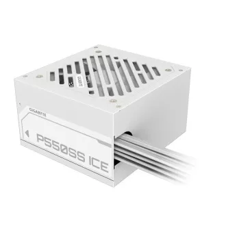 GIGABYTE P550SS ICE napajanje, 550W, 80+ srebrno, 120 mm, ATX 3.0, bijelo