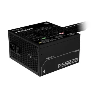 GIGABYTE napajanje P650SS, 650W, 80+ srebrno, 120mm, ATX 3.0, crno