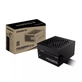 GIGABYTE napajanje P650SS, 650W, 80+ srebrno, 120mm, ATX 3.0, crno