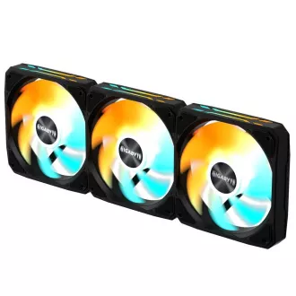 GIGABYTE ventilator EZ CHAIN FAN 3-PACK, 3x120mm, crni
