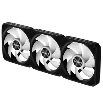 GIGABYTE ventilator EZ CHAIN FAN 3-PACK, 3x120mm, crni