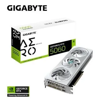 GIGABYTE VGA NVIDIA GeForce RTX 5060 AERO OC 8G, 8G GDDR7, 3xDP, 1xHDMI GIGABYTE VGA NVIDIA GeForce RTX 5060 AERO OC 8G, 8G GDDR7, 3xDP, 1xHDMI