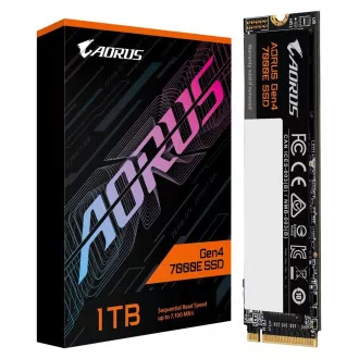GIGABYTE SSD 1TB AORUS Gen4 7000E, PCIe Gen4x4, M.2 2280, (Prolaz: 7100/ Širina: 6100 MB/s) GIGABYTE SSD 1TB AORUS Gen4 7000E, PCIe Gen4x4, M.2 2280, (Prolaz: 7100/ Širina: 6100 MB/s)