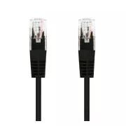 C-TECH kabel patchcord Cat5e, UTP, crni, 5m