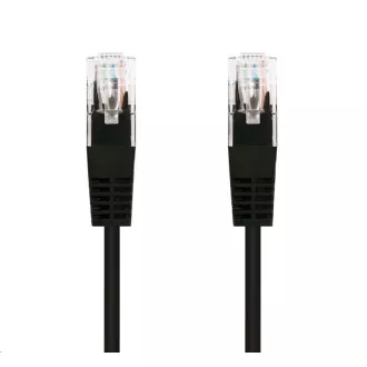 C-TECH kabel patchcord Cat5e, UTP, crni, 5m