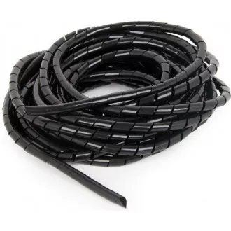 C-Tech CABLEXPERT spirala za zatezanje sajle, 12 mm, 10 m, crna C-Tech CABLEXPERT spirala za zatezanje sajle, 12 mm, 10 m, crna