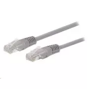 Kabel C-TECH patchcord Cat5e, UTP, sivi, 1,5 m