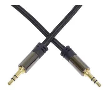 PREMIUMCORD kabel, oklopljen, Jack 3,5 mm - Jack 3,5 mm M/M 1,5 m PREMIUMCORD kabel, oklopljen, Jack 3,5 mm - Jack 3,5 mm M/M 1,5 m