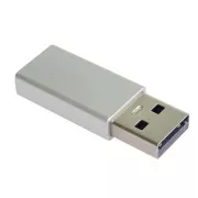 PremiumCord adapter USB-C na USB-A 2.0, srebrni