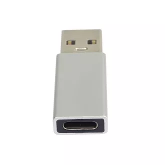 PremiumCord adapter USB-C na USB-A 2.0, srebrni
