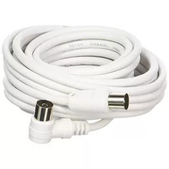PREMIUMCORD TV kabel M/Ž konektor 90, 75 Ohm 15m PREMIUMCORD TV kabel M/Ž konektor 90, 75 Ohm 15m