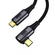 PREMIUMCORD kabel USB4™ Gen 3x2 40Gbps 8K@60Hz 240W Thunderbolt 3 kabel 1,2m