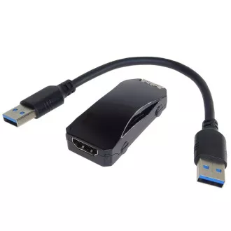 PremiumCord USB 3.0 adapter na HDMI sa zvukom, FULL HD 1080p PremiumCord USB 3.0 adapter na HDMI sa zvukom, FULL HD 1080p