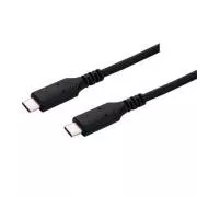 C-TECH kabel USB 4.0, Type-C (CM/CM), PD 100W, 40Gbps, 0.5m, crni