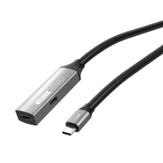 PREMIUMCORD USB-C repetitor i produžni kabel muško-ženski, 5Gbps aluminij 10m