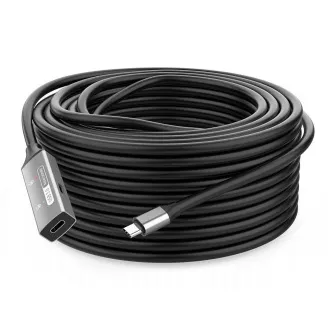 PREMIUMCORD USB-C repetitor i produžni kabel muško-ženski, 5Gbps aluminij 10m