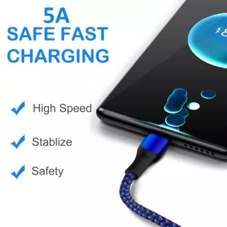 PREMIUMCORD USB-C na USB 2.0 kabel, punjenje, 5A, 0,5 m