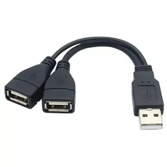 PREMIUMCORD USB 2.0 kabel za punjenje, 15 cm, crni