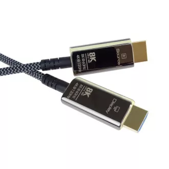 PREMIUMCORD Ultra High Speed HDMI 2.1 optički kabel 8K@60Hz, pozlaćen 7 m