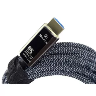 PREMIUMCORD Ultra High Speed HDMI 2.1 optički kabel 8K@60Hz, pozlaćen 50m
