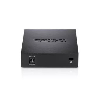 D-Link DES-105 5-priključni 10/100 stolni prekidač s metalnim kućištem