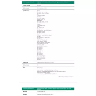 HPE Networking Instant On Secure Gateway 5-portni SmartRate 2.5G PoE+ 64W SG2505P